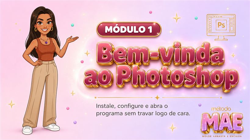 Capa do módulo Bem-vinda ao Photoshop